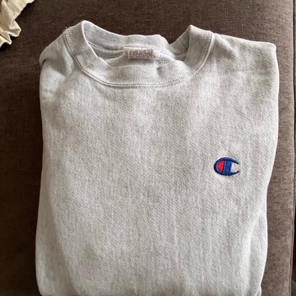 Classic Champion Classic Light Gray Sweatshirt
